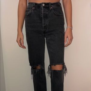 Levi’s Ribcage Straight Ankle Jeans
